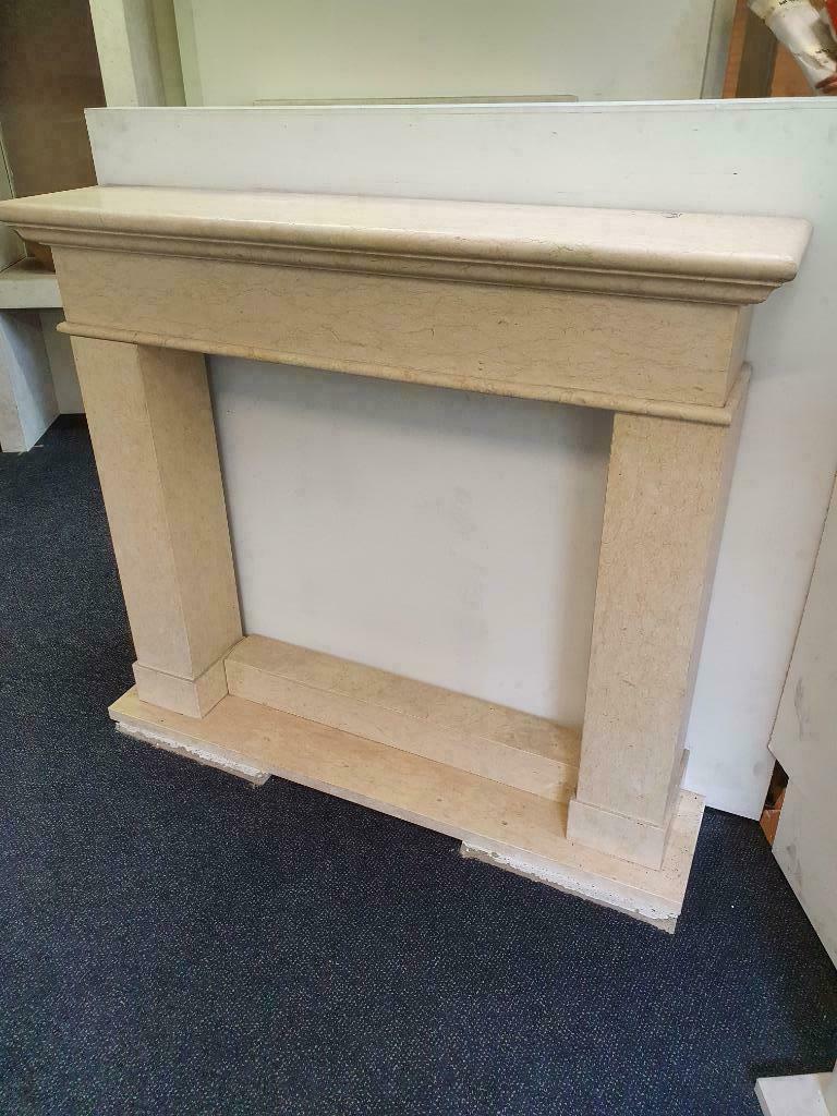 Divere natuursteen schouwen, Ophalen, Zo goed als nieuw, Gas, Gaskachel