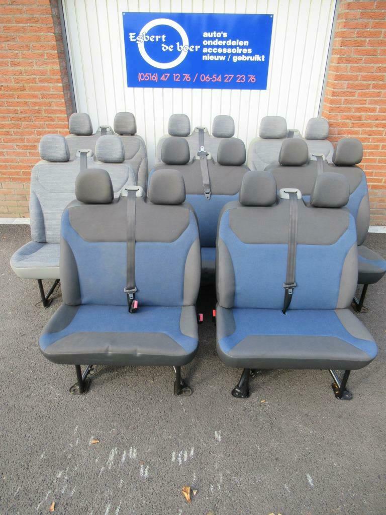 Bank bankje bijrijdersbank Vivaro Trafic Primastar '01 - '14, Auto-onderdelen, Interieur en Bekleding, Nissan, Opel, Renault, Gebruikt