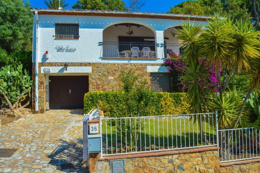 Luxe villa, zeezicht & zwembad, Calonge, Costa Brava, Spanje, Vakantie, Vakantiehuizen | Spanje, Costa Brava, Open haard, Landelijk