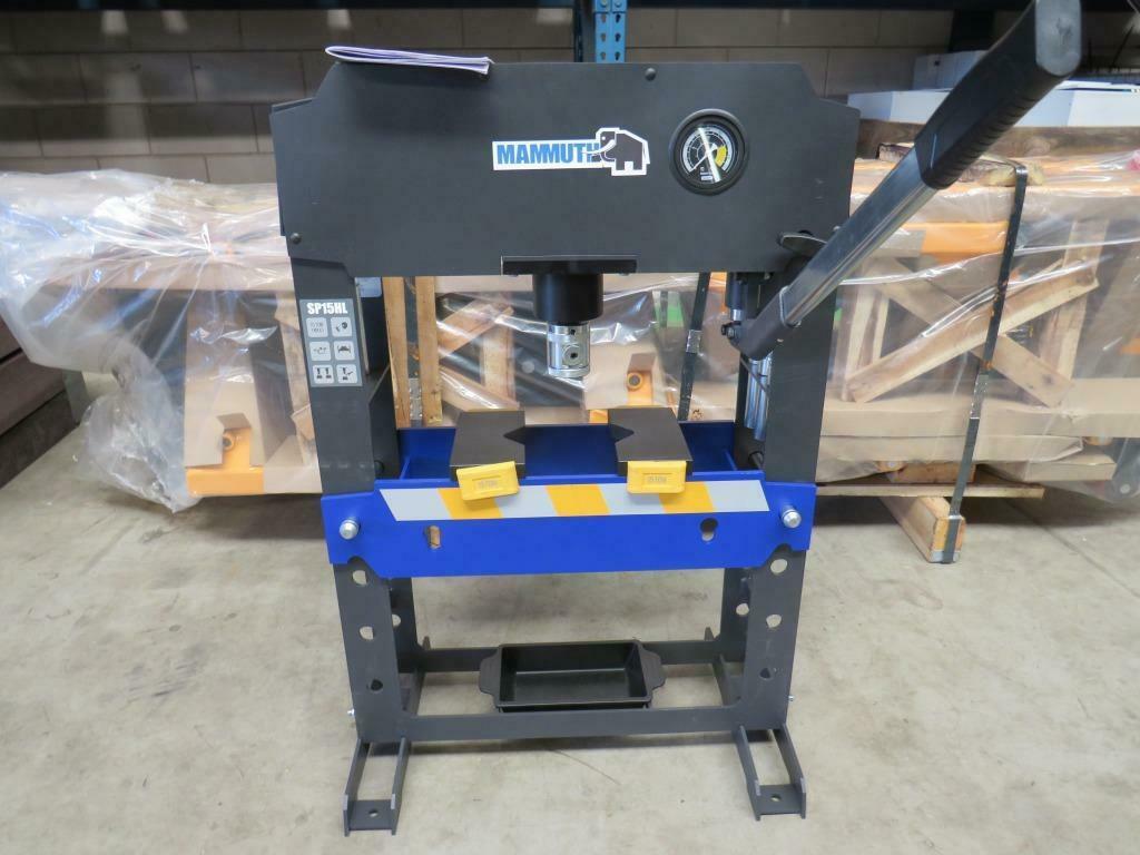 werkplaatspers lagerpers garagepers handbediend pers 15 ton, Ophalen, Nieuw