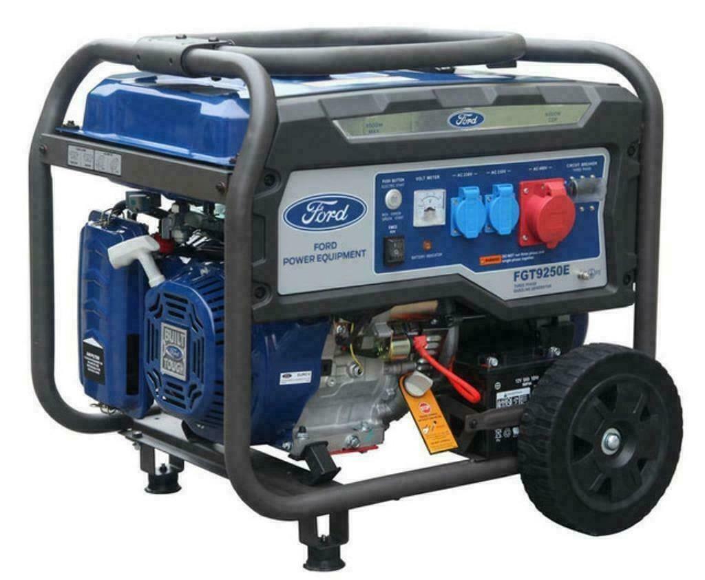 FORD GENERATOR FGT9250E, Benzine, Nieuw, Ophalen of Verzenden, Geluidgedempt