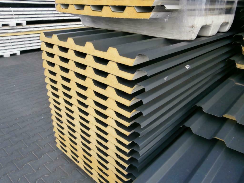 Sandwichpanelen / Dakpanelen / Platen / Isolatie, Doe-het-zelf en Verbouw, Platen en Panelen, Nieuw, Overige materialen, 50 tot 100 mm