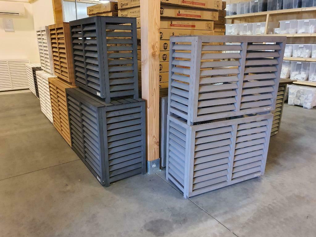 Airco buitenunit Metosi ombouw cover van Composiet duurzaam!, Witgoed en Apparatuur, Koelen en Ontvochtigen, Timer, Nieuw, 3 snelheden of meer