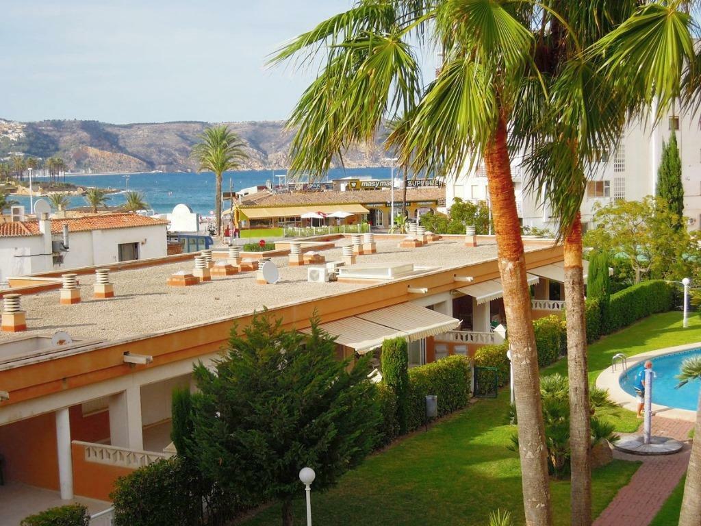 Javea, luxe bungalow/vakantiehuis te huur, 100m v zandstrand, Dorp, Wasmachine, Costa Blanca, Chalet, Bungalow of Caravan