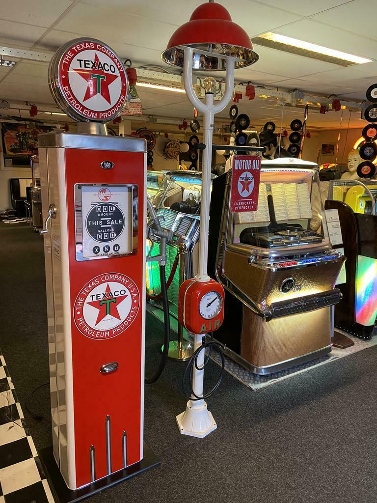 Retro benzinepomp, Shell, Texaco , Esso, Castrol etc, Verzamelen, Automaten | Overige, Ophalen of Verzenden, Gebruikt