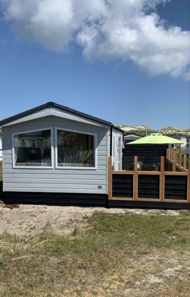 Mooi 4p chalet op Duinoord (Nes) te huur PINKSTEREN NOG VRIJ, Vakantie, Campings, Landelijk, Aan zee, In bos, Internet, Speeltuin