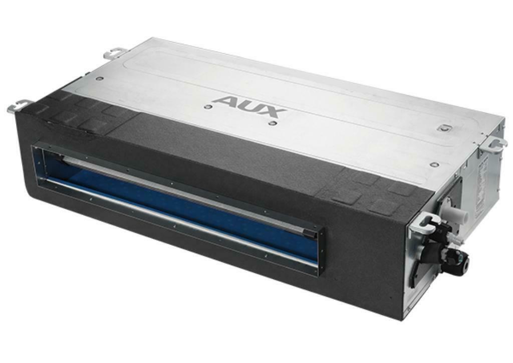 AUX Kanaal unit 7,0 & 12 kW plafond airconditioning, Koelen en Ontvochtigen, Timer, Nieuw, 3 snelheden of meer