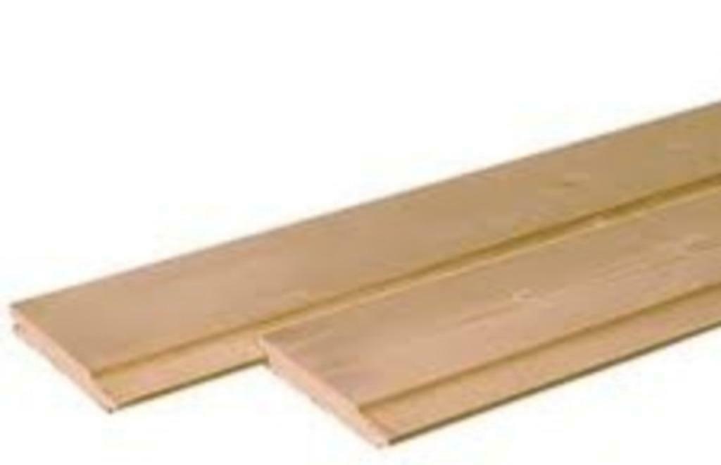 Rabat delen, geïmpregneerd rabat, Douglas, Zweeds rabat, Geïmpregneerd, Minder dan 25 mm, Grenen, Nieuw