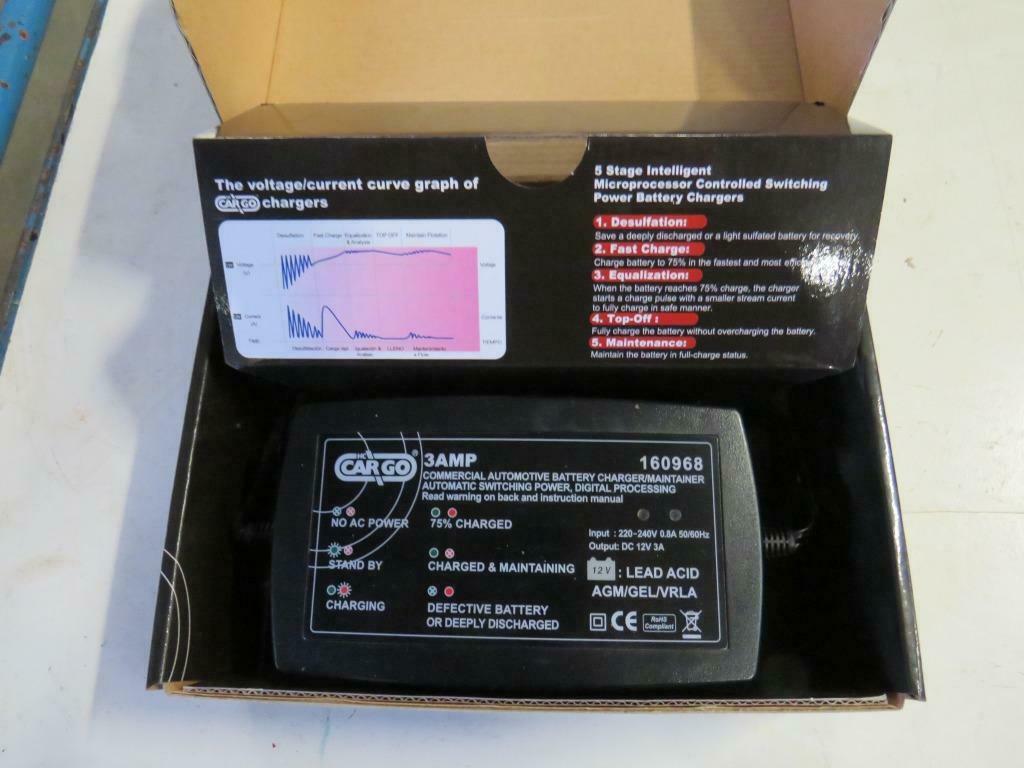 cargo acculader 12 volt nieuw in doos, Ophalen of Verzenden, Nieuw