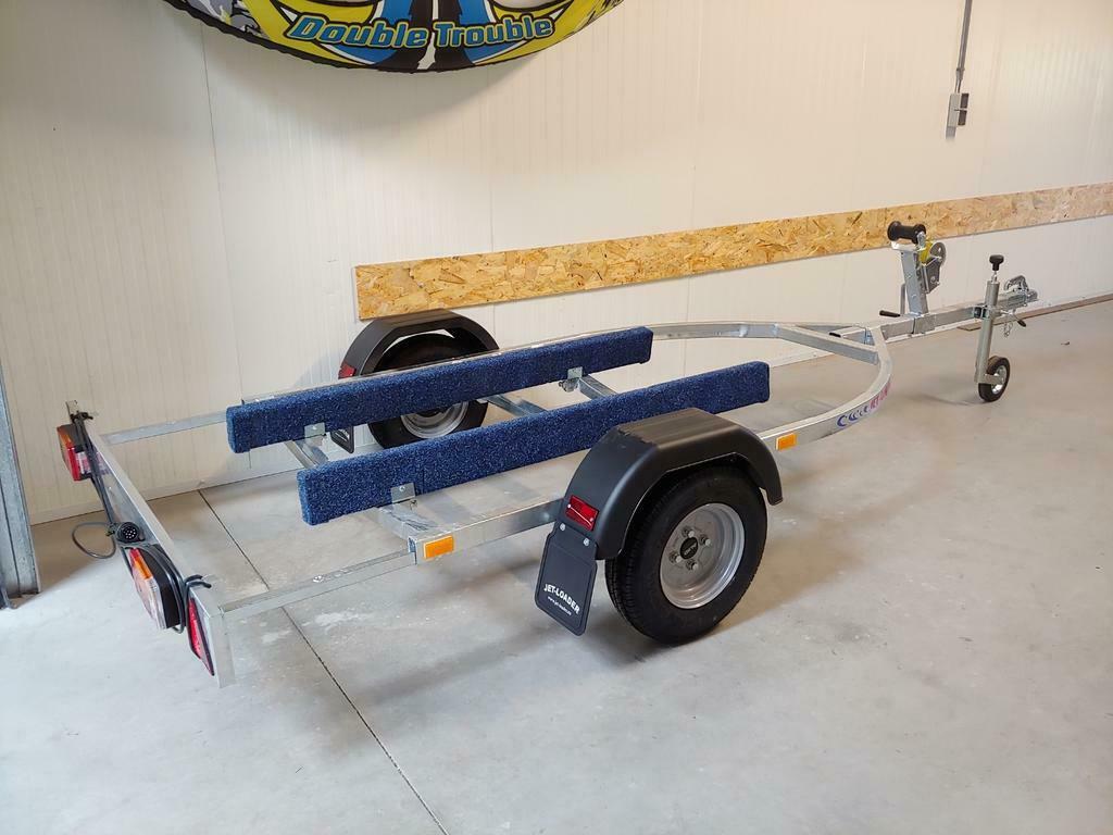 JETLOADER Waterscooter & Jetski trailer, hijsbeugel ACTIE!, WvdKlocht, Jetskitrailer, Nieuw, Minder dan 6 meter