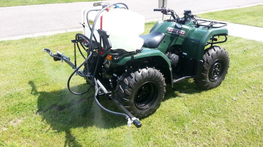 Onkruidspuit, Quad, ATV, Spuit, rugspuit, Gifspuit,Veldspuit