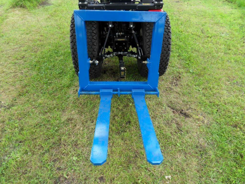 Pallet drager verstelbaar voor Minitractor of Compacttractor, Zakelijke goederen, Agrarisch | Werktuigen, Ophalen of Verzenden