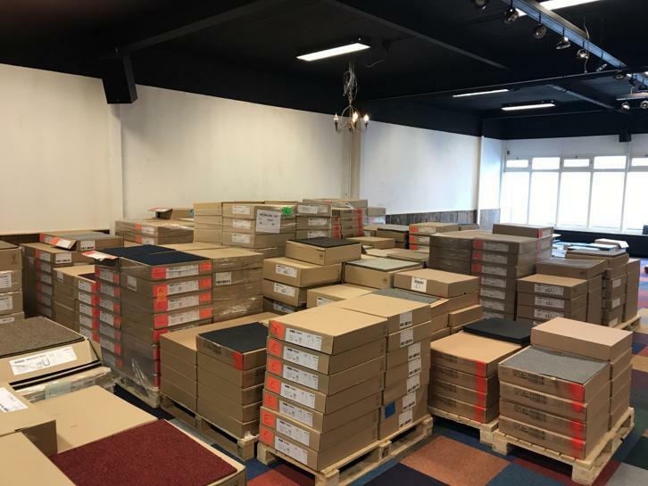 Projectkwaliteit tapijttegels Desso tapijttegel, Ophalen, Nieuw, 75 m² of meer, Tapijttegels
