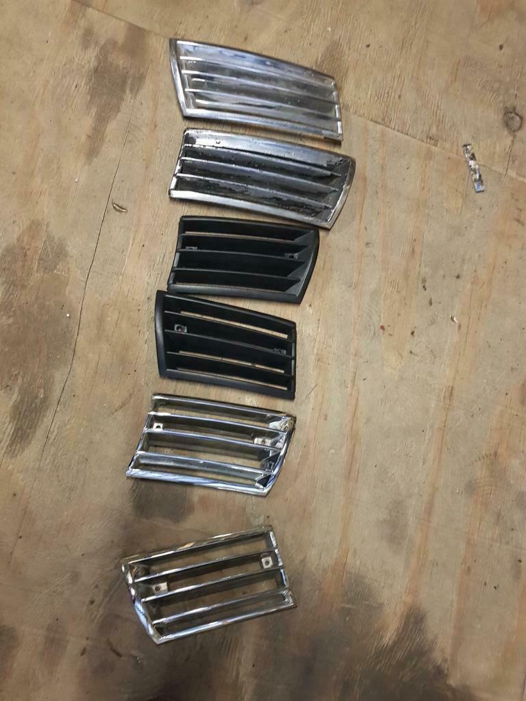 Porsche 911 912 Claxonroosters claxongrille hoorngrille, Auto-onderdelen, Carrosserie en Plaatwerk, Ophalen of Verzenden, Voor