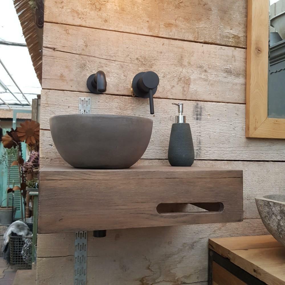 Complete Wc wastafel planchet, Ophalen, Nieuw, Wasbak of Wastafel