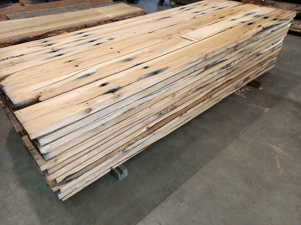 Oud eiken planken  wagonpdelen bielzenplanken spoorplanken, Ophalen, Eiken, Plank