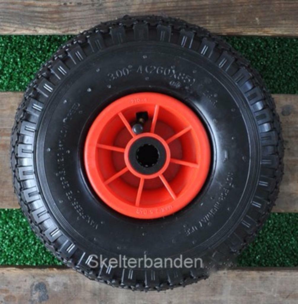 Steekkar, steekwagen, bolderkar steekwagenwiel 3.00-4 € 8,95, Doe-het-zelf en Verbouw, Transportwagens, Nieuw, Steekwagen, Ophalen