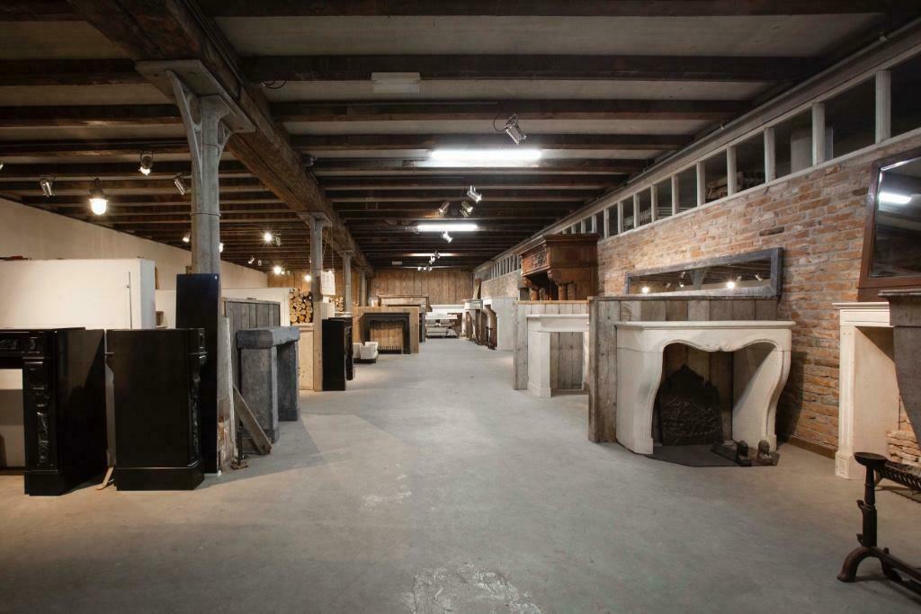 Schouw oude antieke gebruikte marmeren zandstenen schouwen, Huis en Inrichting, Kachels, Gebruikt, Overige soorten, Ophalen of Verzenden