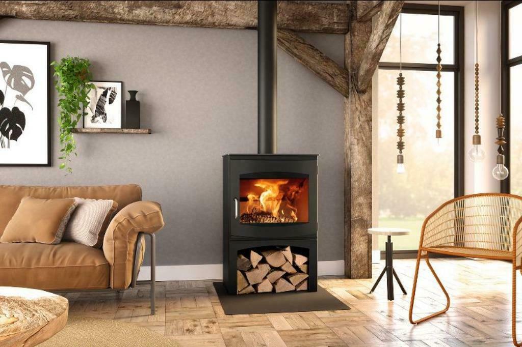 !!!!!! NIEUW Dik Geurts Ivar 10 H2O store hout cv kachel !!!, Ophalen of Verzenden, Nieuw, Hout, Vrijstaand