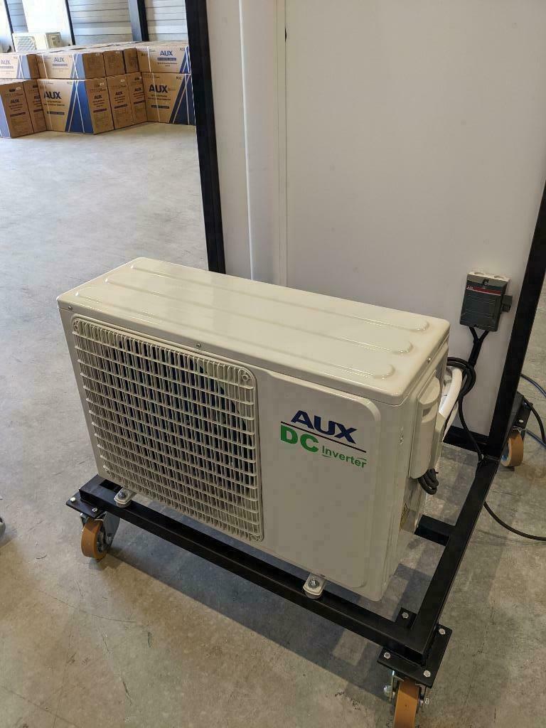 AUX Kanaal unit 7,0 & 12 kW plafond airconditioning, Koelen en Ontvochtigen, Timer, Nieuw, 3 snelheden of meer