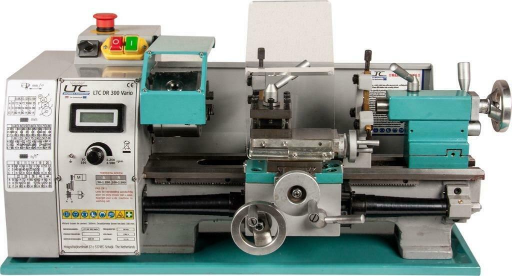Draaibank LTC DR 300 Vario, Doe-het-zelf en Verbouw, Draaibanken, Ophalen, Nieuw, Metaaldraaibank, Minder dan 500 mm