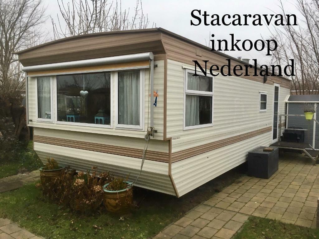 Te koop gevraagd: Stacaravans / chalets zonder staanplaats