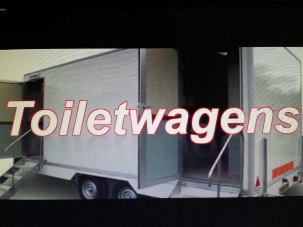 toiletwagen huren mobiele toiletwagen luxe wc verhuur, Hobby en Vrije tijd, Feestartikelen | Verhuur, Ophalen, Nieuw, Overige
