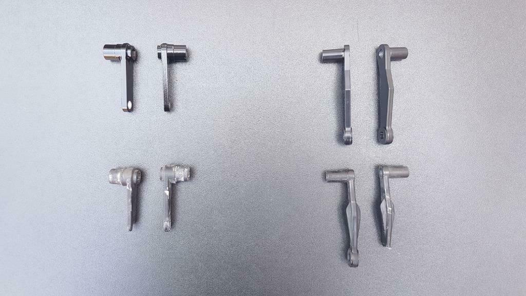 CNC ruitsteunen BMW R1200RT R 1200 RT + LC R1200/1250RT K52, Motoren, Ophalen of Verzenden, Gebruikt