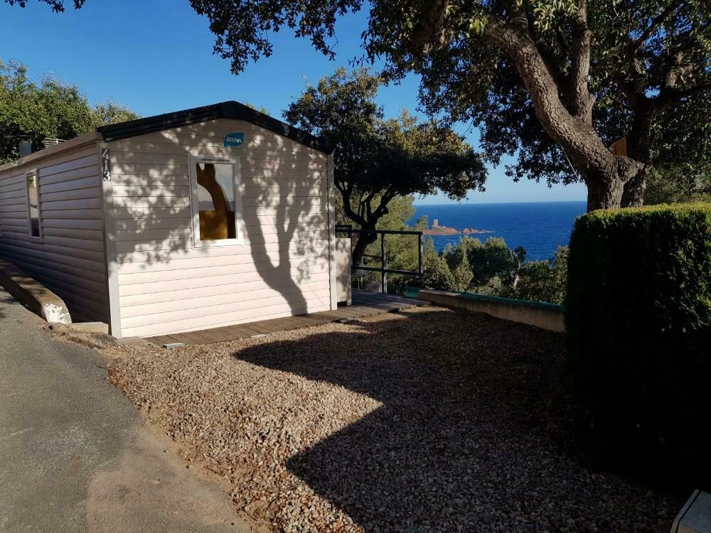 TE HUUR: mobile home in Boulouris, st Raphaël., Speeltuin, 2 slaapkamers, Overige typen, Provence en Côte d'Azur