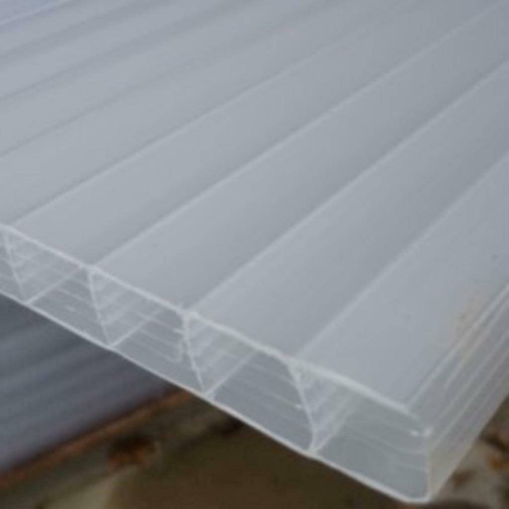 Meerwandige Polycarbonaat platen 16mm Opaal, Kunststof, Overige kleuren, Nieuw, 15 m² of meer