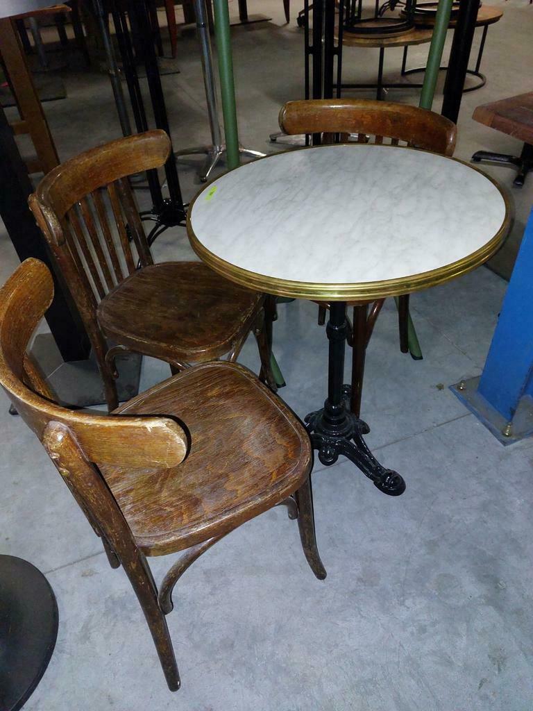 Houten cafe horeca thonet model stoelen groot aantal en keus, Ophalen of Verzenden, Meubilair