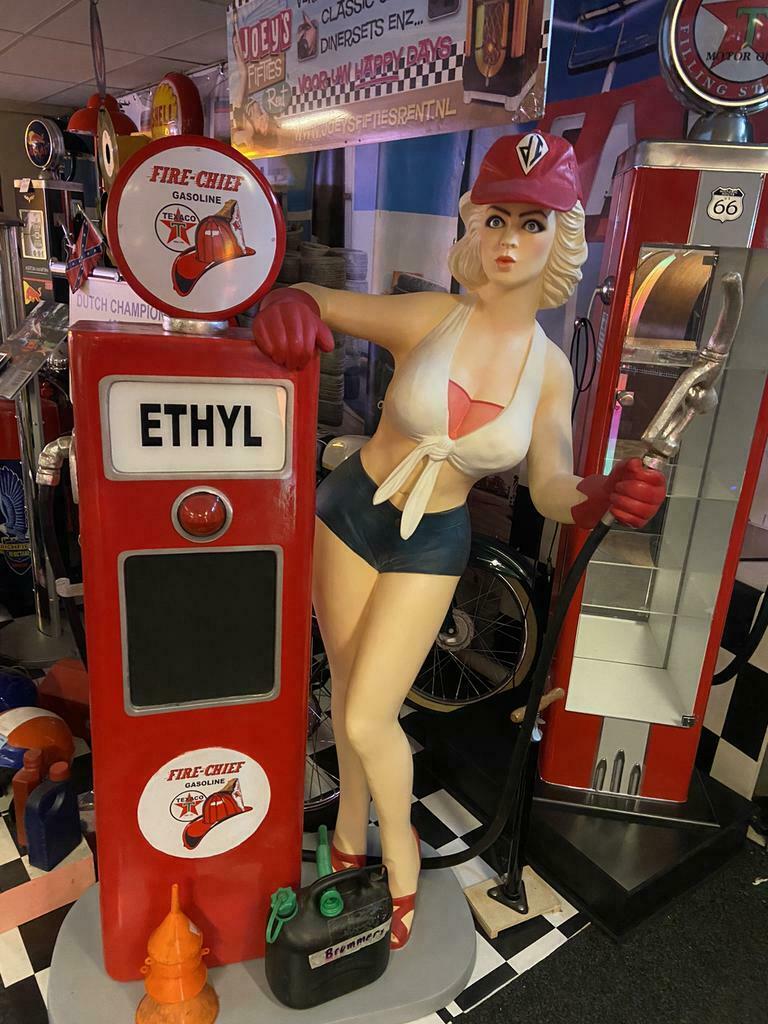 Deco figuren Betty Boop, Gasboy, artiesten fifties sixties., Ophalen, Nieuw, Foto of Kaart