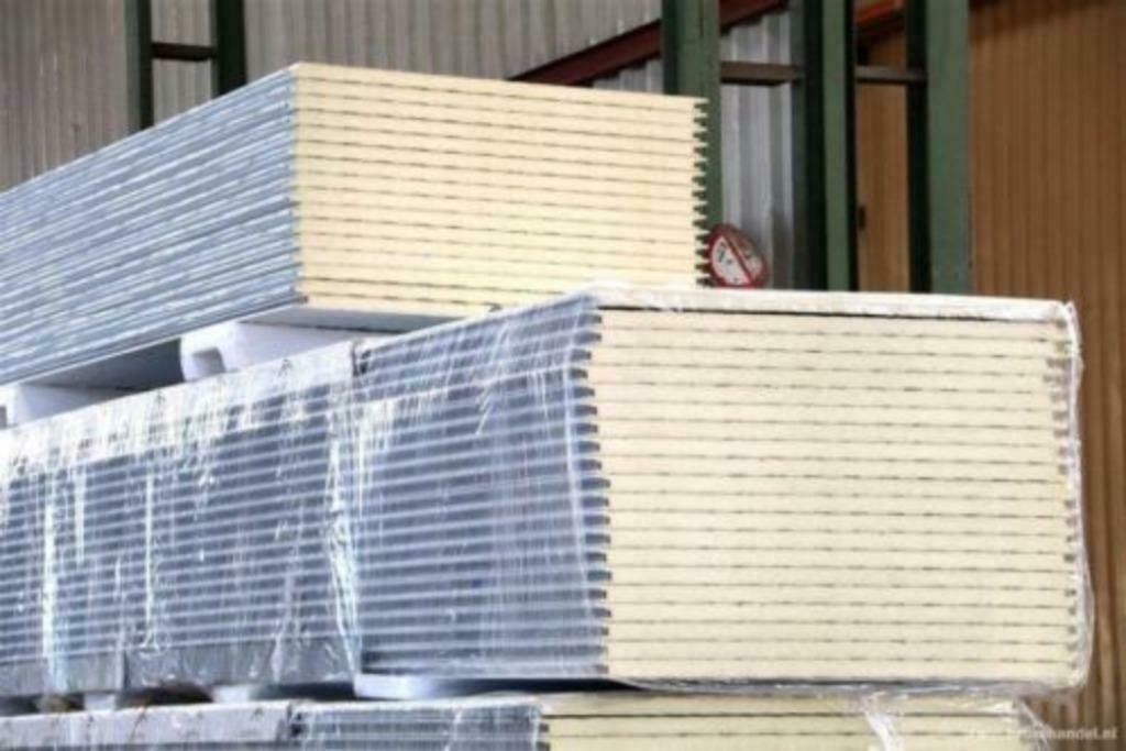 ACTIE Sandwichpaneel, tussenwand wit/wit, op maat!!, Ophalen, Nieuw, Overige materialen, Minder dan 20 mm