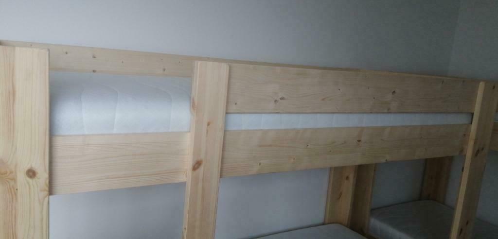(half-) hoogslaper, 100% hout, vele maten en hoogtes! NIEUW, Huis en Inrichting, Slaapkamer | Stapelbedden en Hoogslapers, Hoogslaper