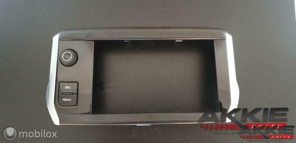 Display interieur omlijsting origineel peugeot 208, Auto-onderdelen, Dashboard en Schakelaars, Ophalen of Verzenden, Gebruikt