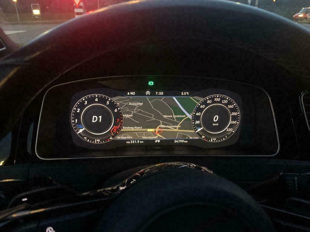Volkswagen Golf 7 Virtual Cockpit / Digitale teller GEBRUIKT, Auto-onderdelen, Ophalen of Verzenden, Gebruikt, Volkswagen