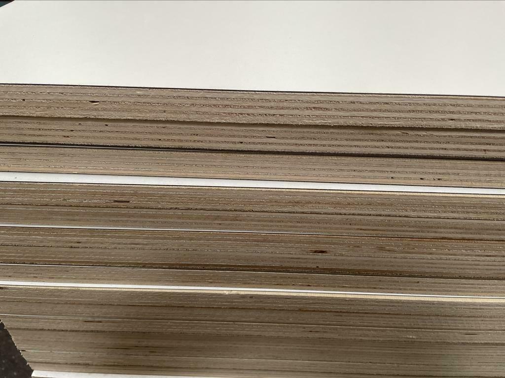 Populieren Multiplex beplakt met Wit HPL 2-zijdig, Ophalen of Verzenden, Nieuw, Multiplex, Minder dan 20 mm