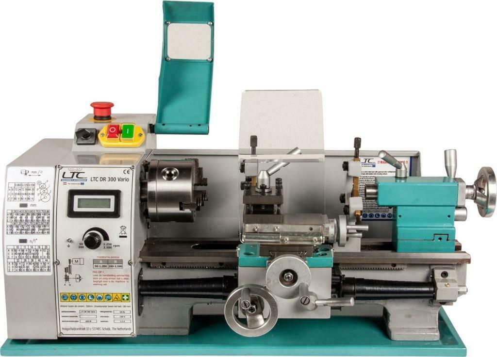 Draaibank LTC DR 300 Vario, Doe-het-zelf en Verbouw, Draaibanken, Ophalen, Nieuw, Metaaldraaibank, Minder dan 500 mm