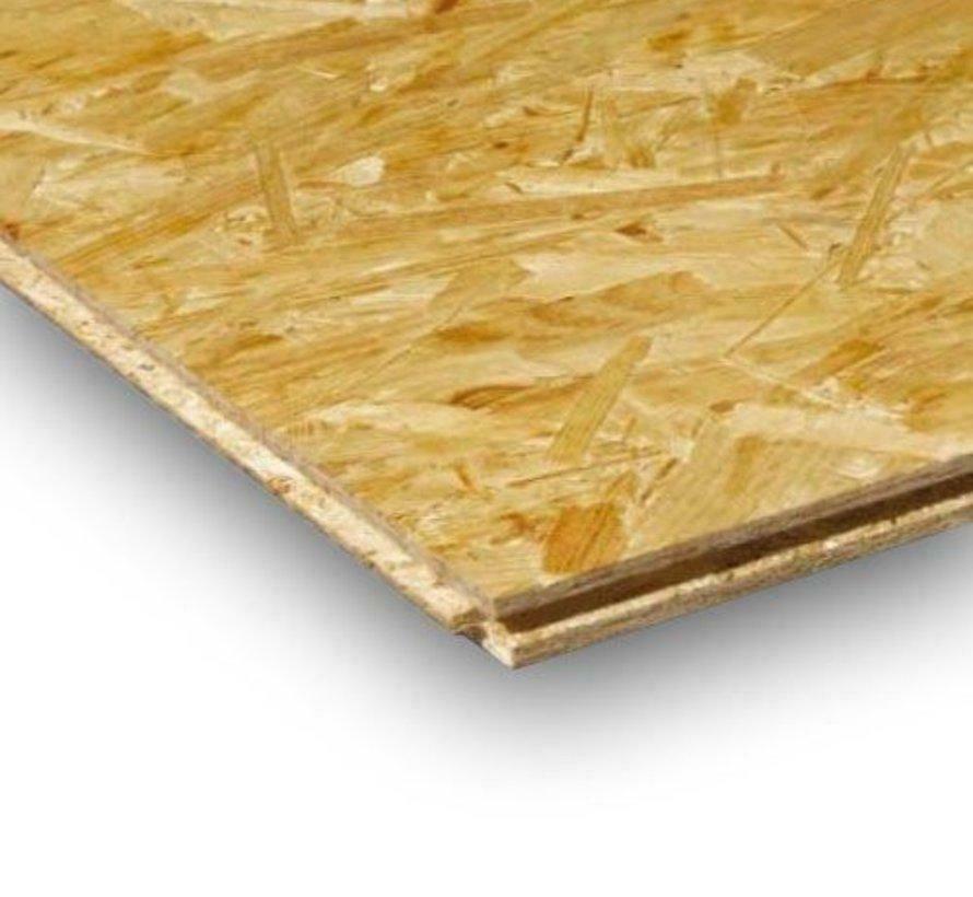 OSB 3 244cm x 59cm TG4 12mm 152 stuks € 9,99 per stuk, Ophalen of Verzenden, Nieuw, Overige materialen, Minder dan 20 mm