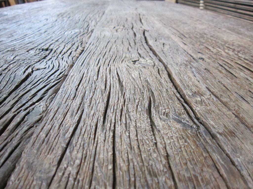 Oude eiken wagondelen tafelbladen wagonplanken maatwerk blad, Gebruikt, 25 tot 50 mm, Eiken, Ophalen of Verzenden