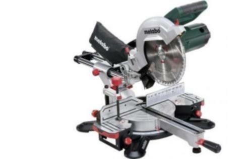 Metabo KGS 254 M KGS 305 M afkort- en verstekzaagmachine, Doe-het-zelf en Verbouw, Gereedschap | Zaagmachines, 70 mm of meer, Nieuw