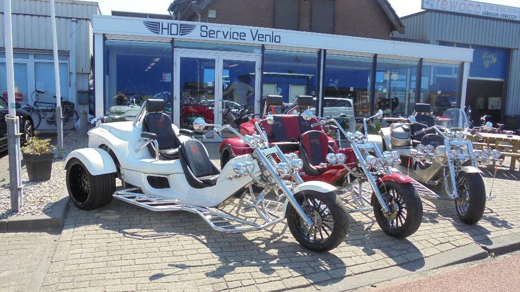 Trikeverhuur Rewaco/trike/Motorverhuur/huren Venlo Limburg, Ophalen, 4 cilinders, Meer dan 35 kW