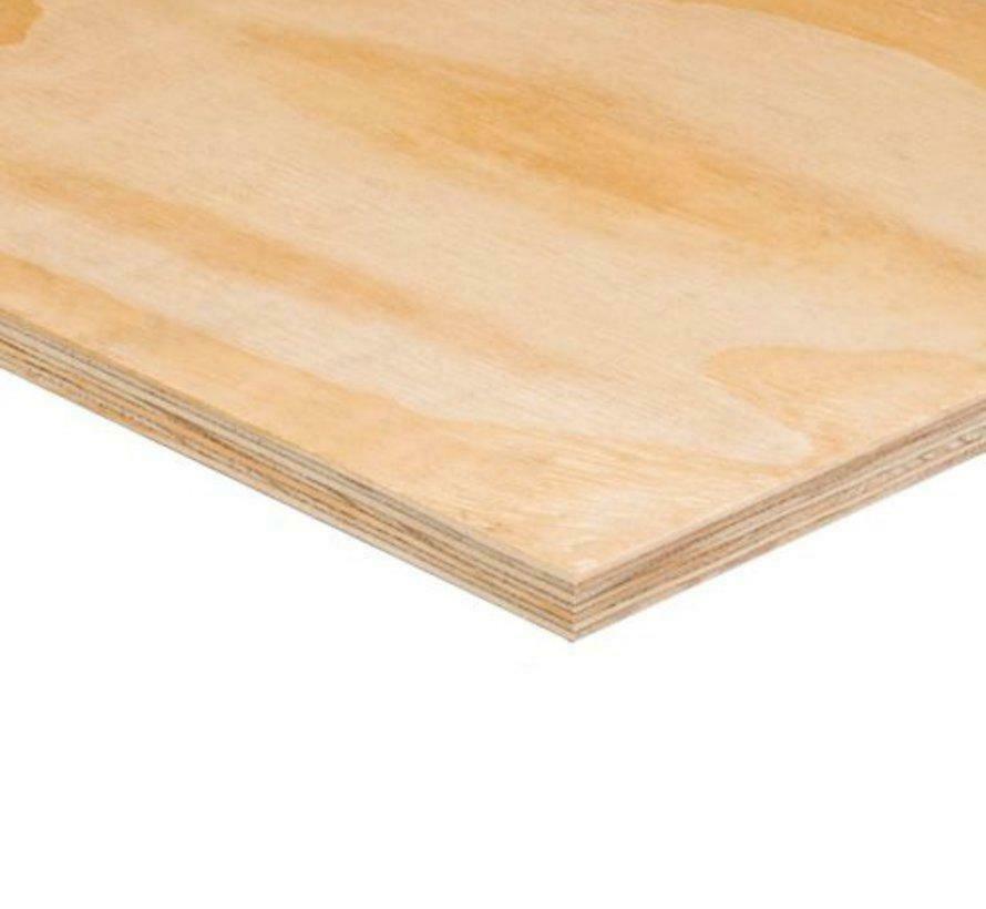 Underlayment 12mm 244cm x 122cm 75 stuks € 24,- per stuk, Ophalen of Verzenden, Nieuw, Multiplex, Minder dan 20 mm