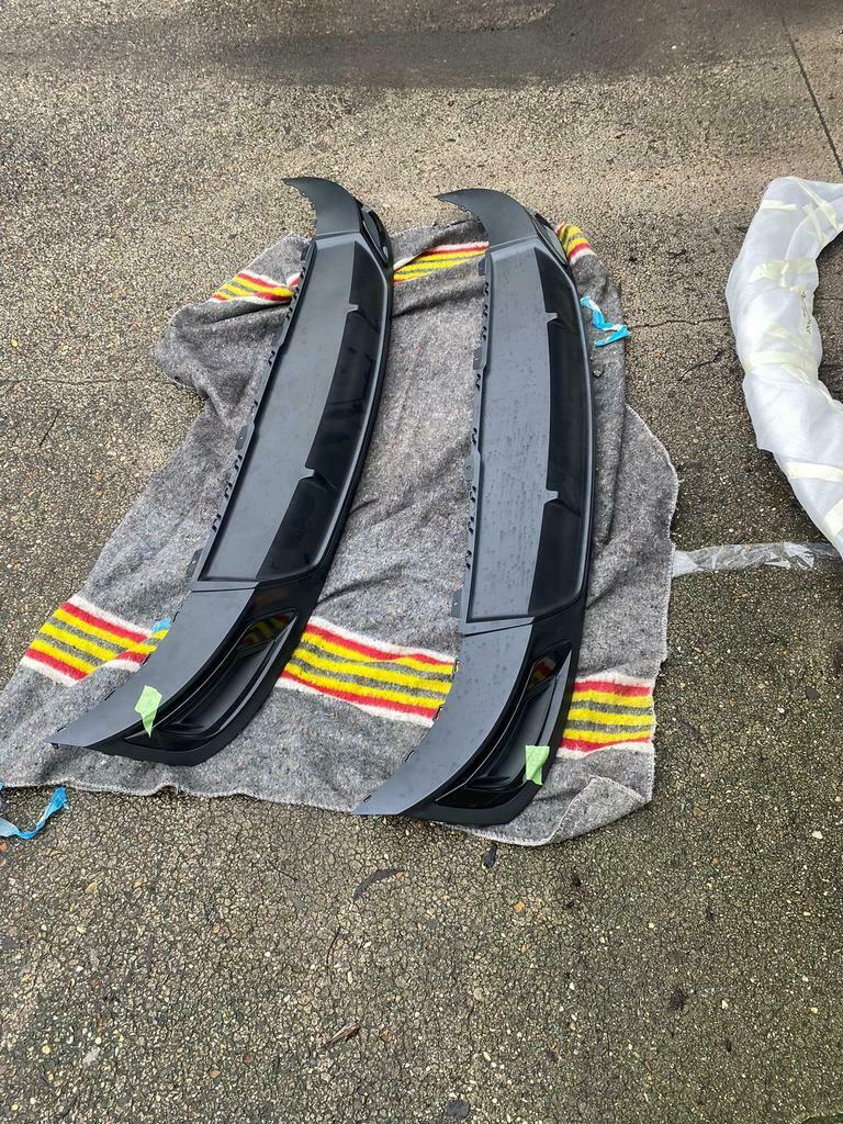 Audi Q8 SQ8 diffusor grill onderbumper, Voor, Audi, Bumper