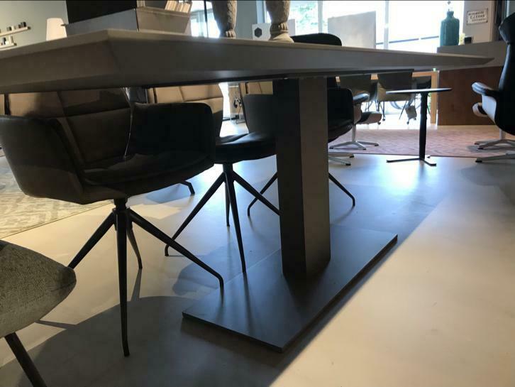 -METAFORM- Carré tafel, Ophalen, 50 tot 100 cm, Vijf personen of meer, Rechthoekig