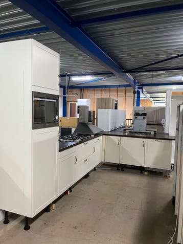 Keuken Compleet met APP 120Keukens op voorraad Nr. 2973, Ophalen of Verzenden, Nieuw