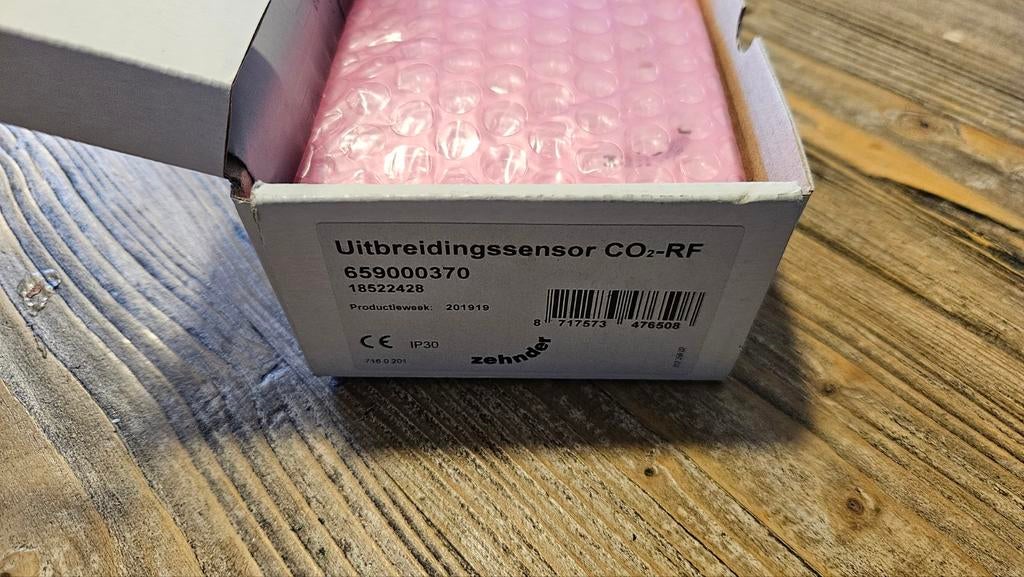 Zhender uitbreidingssensor co2 RF, Ophalen, Afzuiger