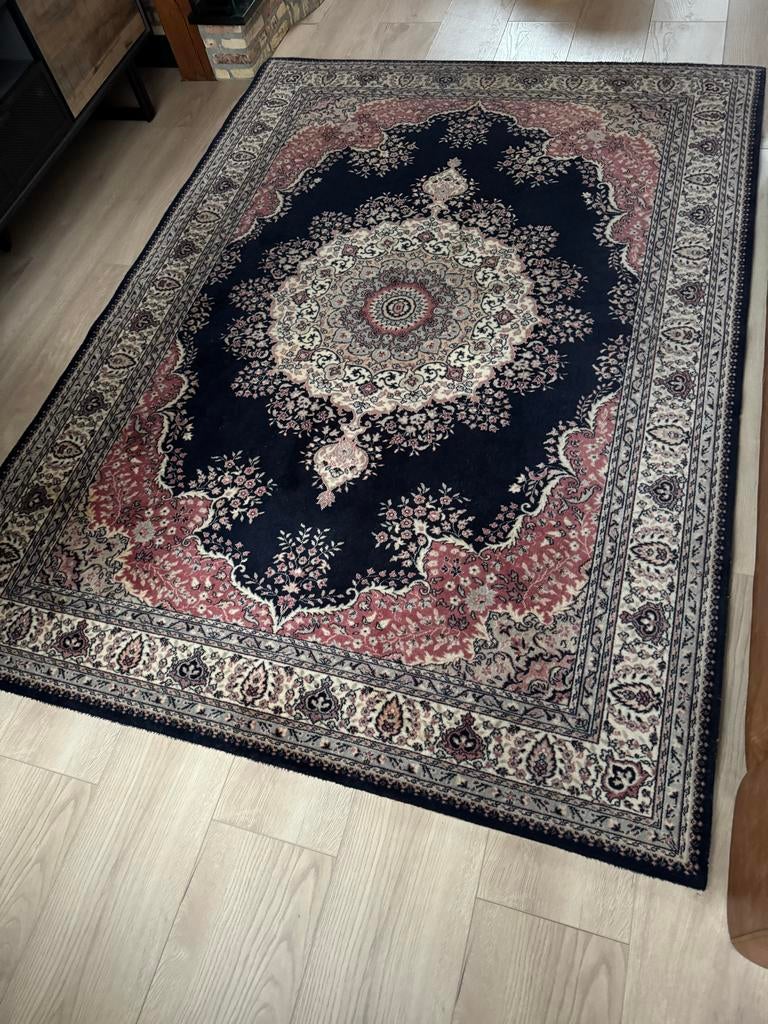 Perzisch tapijt - Louis de Poortere Ghazal, Huis en Inrichting, Stoffering | Tapijten en Kleden, Ophalen, Zwart, 150 tot 200 cm