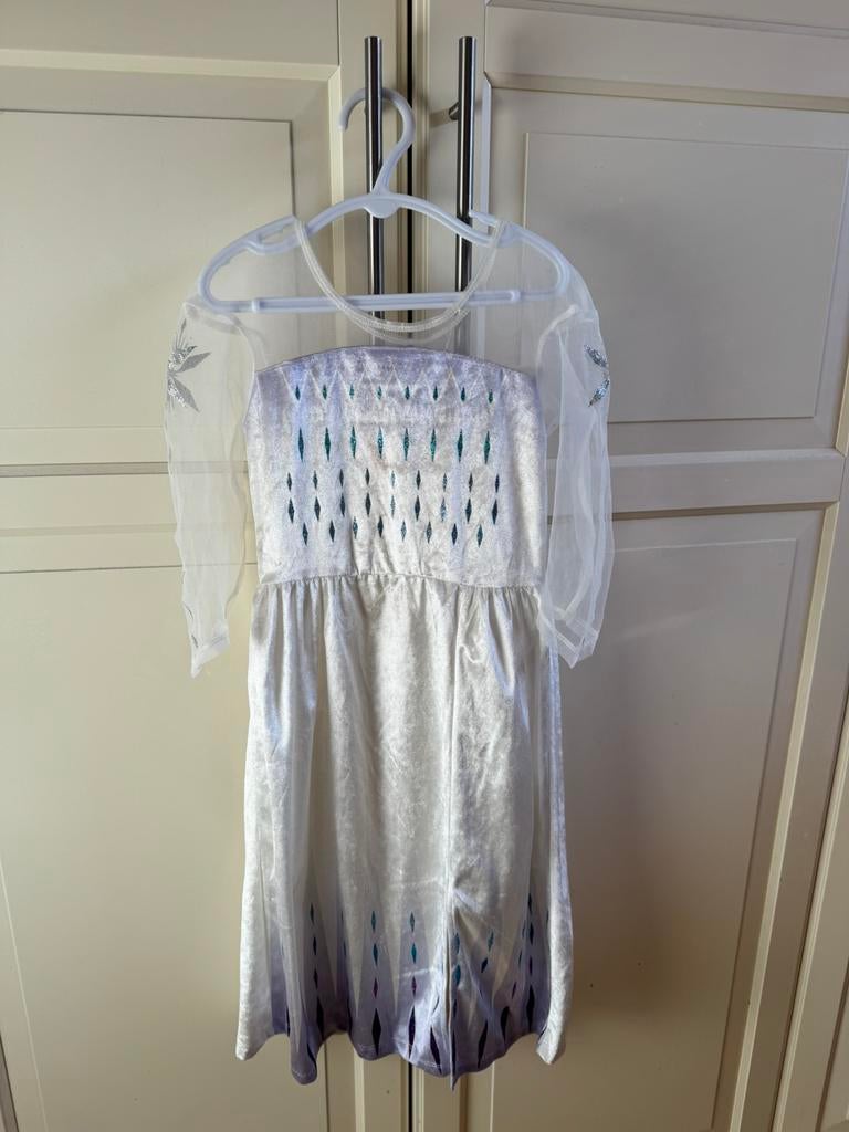 Disney  frozen 2 elsa jurk maat 110 -116 h&m verkleedkleren, Ophalen of Verzenden, Zo goed als nieuw, Maat 34 (XS) of kleiner