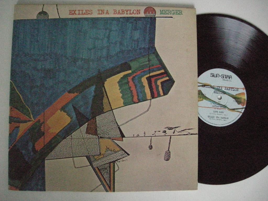 Merger Exiles In Babylon - LP vinyl zgan / SUB1001 reggae, Ophalen, Zo goed als nieuw, 12 inch